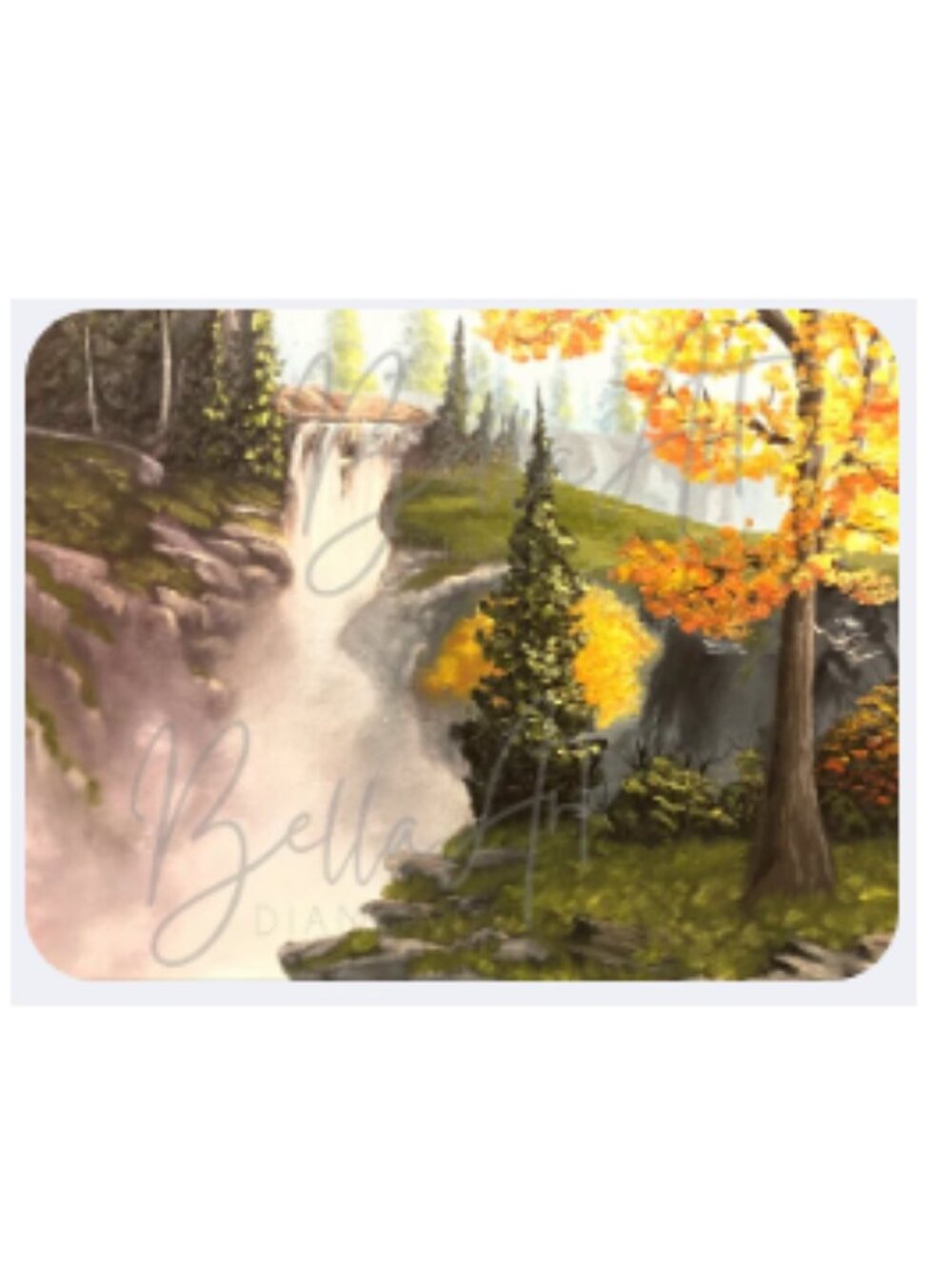 Misty Falls by Stephen Mireles Bella Art deNicole Diamond Painting Kit NEW